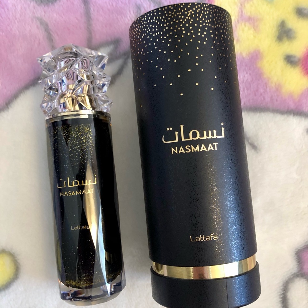 Arabian Lattafa Nasmaat Fruity Floral Gourmand Woody scent Emirates
